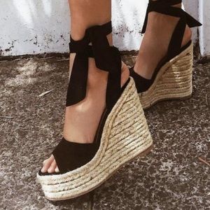 Tony Bianco Espadrille Bianca Platform Wedge